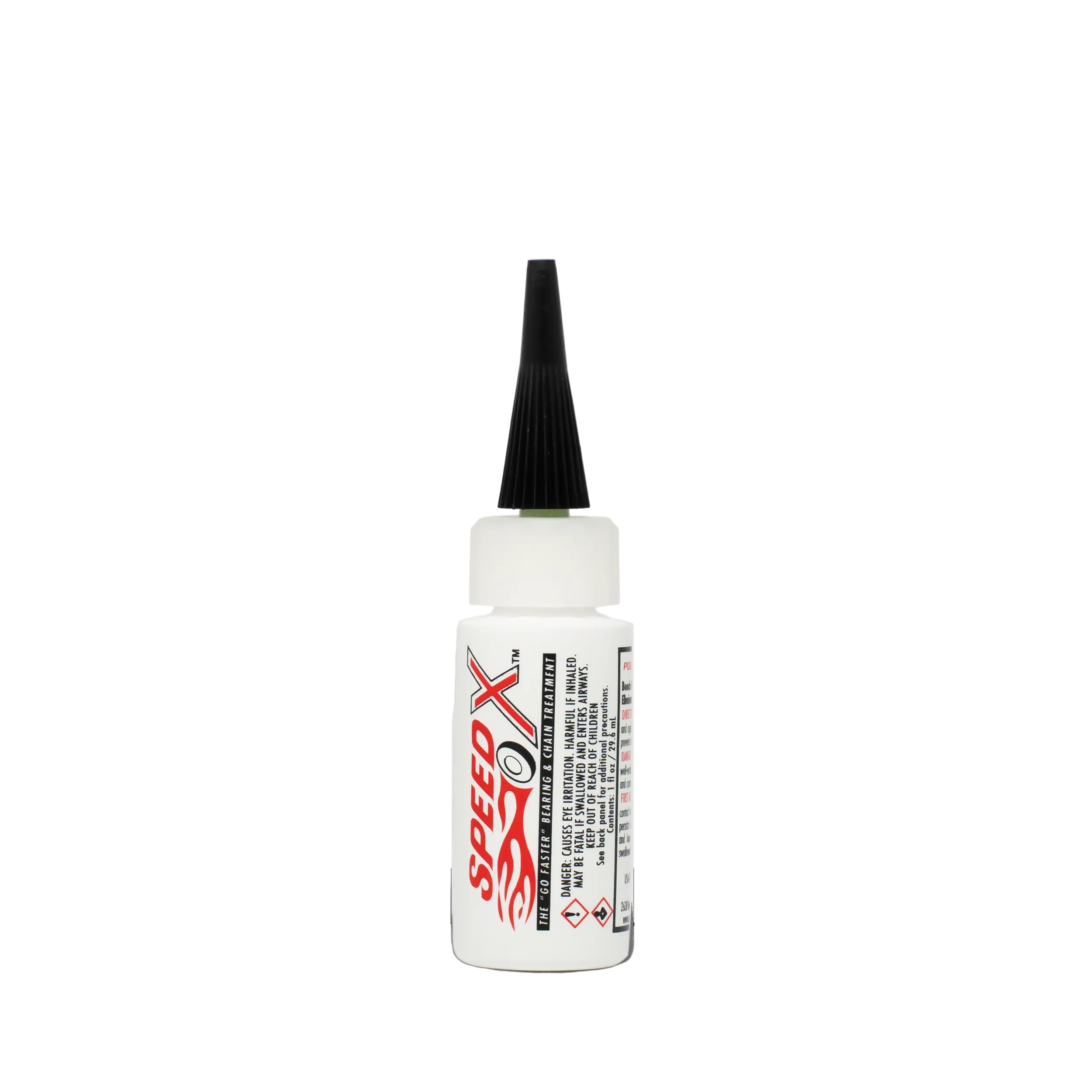 Bottle of Speed-X product on a white background