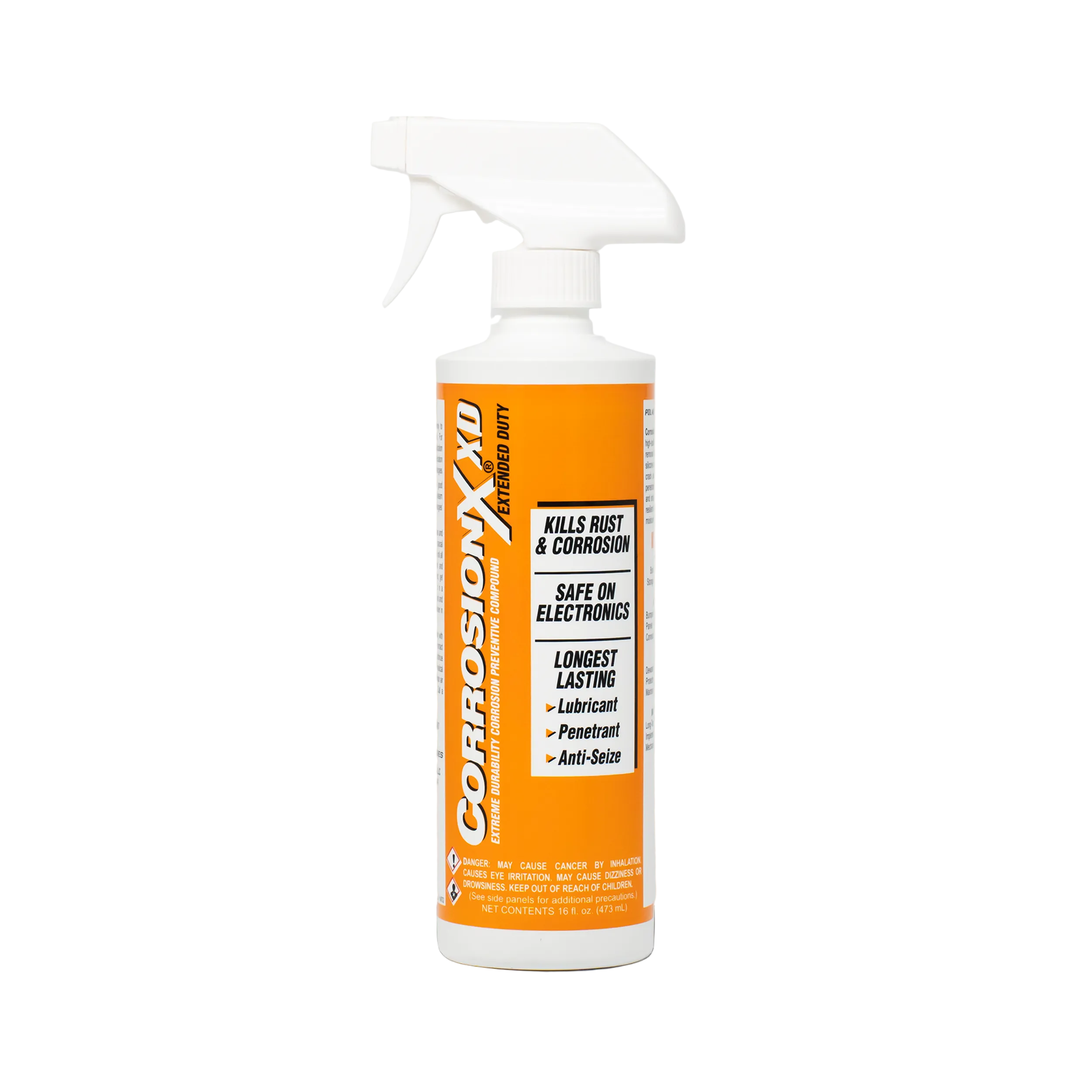 Corrosion XD spray bottle on a white background