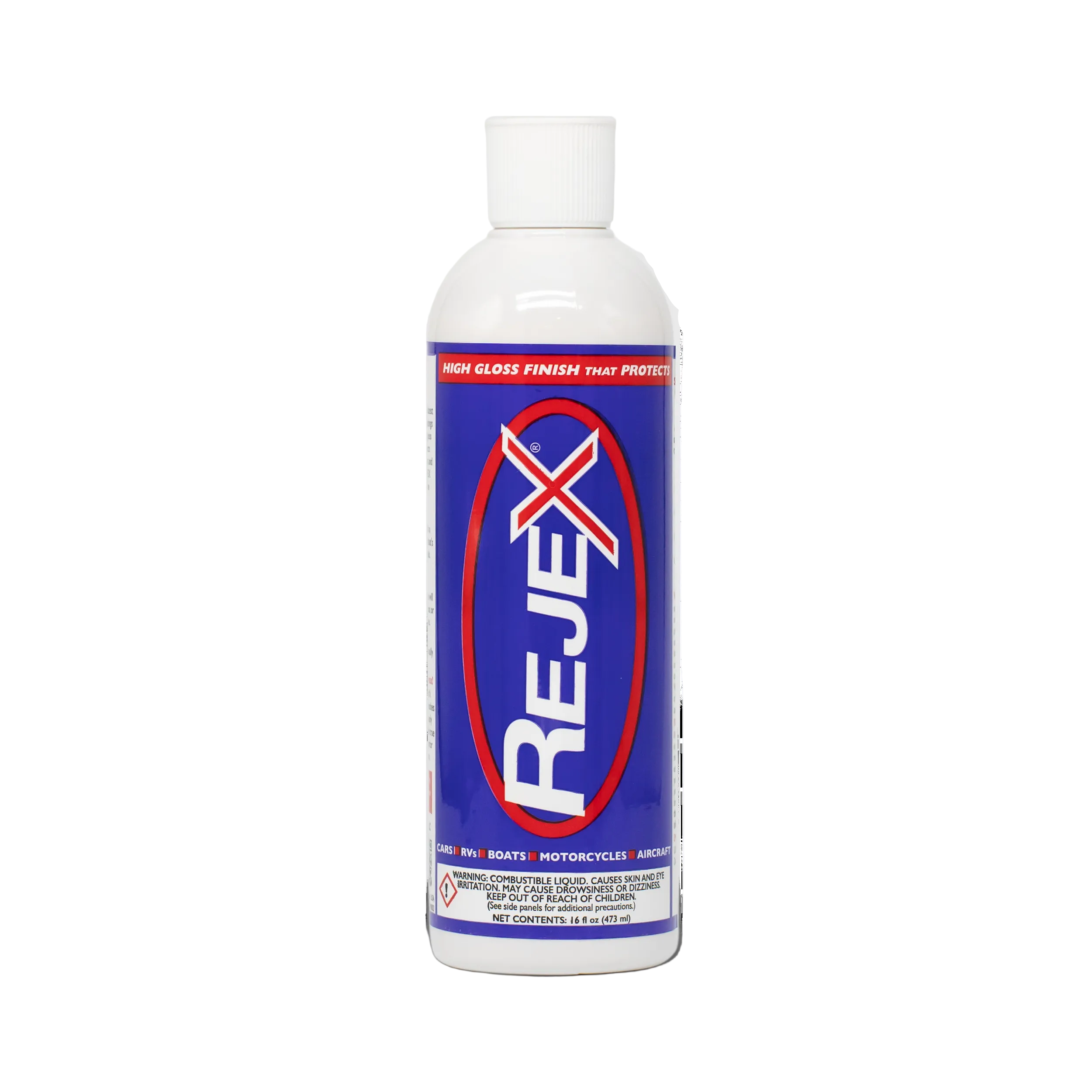 REJEX bottle on a white background